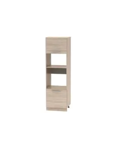 Dulap încorporabil, NOVA PLUS, bucătărie, 60x58.2x206 cm, PAL melaminat stejar sonoma | MobilaOK