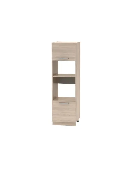 Dulap încorporabil, NOVA PLUS, bucătărie, 60x58.2x206 cm, PAL melaminat stejar sonoma | MobilaOK
