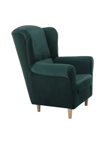 Fotoliu CHARLOT pentru living, 86x82x105 cm, material textil Riviera | MobilaOK