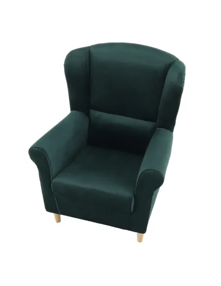 Fotoliu CHARLOT pentru living, 86x82x105 cm, material textil Riviera | MobilaOK