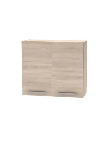 Dulap Superior 2DV NOVA PLUS, Bucatarie, 80x32x70 cm, PAL Stejar Sonoma | MobilaOK