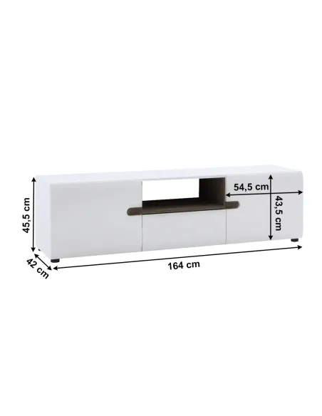 Comodă LYNATET TYP 50 living 164x45.5x42 cm PAL MDF | MobilaOK