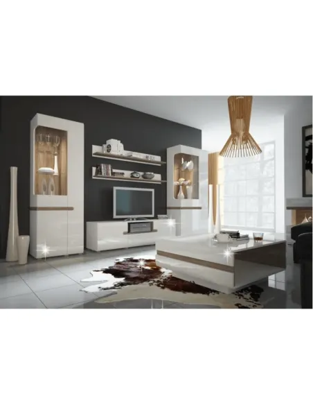 Comodă LYNATET TYP 50 living 164x45.5x42 cm PAL MDF | MobilaOK