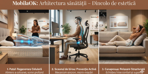 Biologia Confortului: De ce mobila ta este cel mai important factor de sănătate