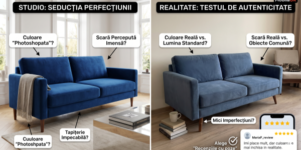 Detectiv de Design: Cum să citești printre pixeli atunci când cumperi mobilă online