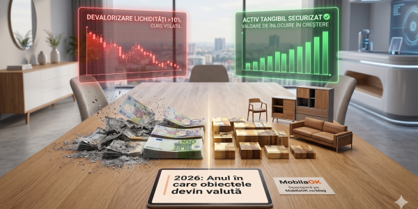 Arhitectura Anti-Inflație: De ce mobilierul este cel mai sigur "depozit bancar" în 2026